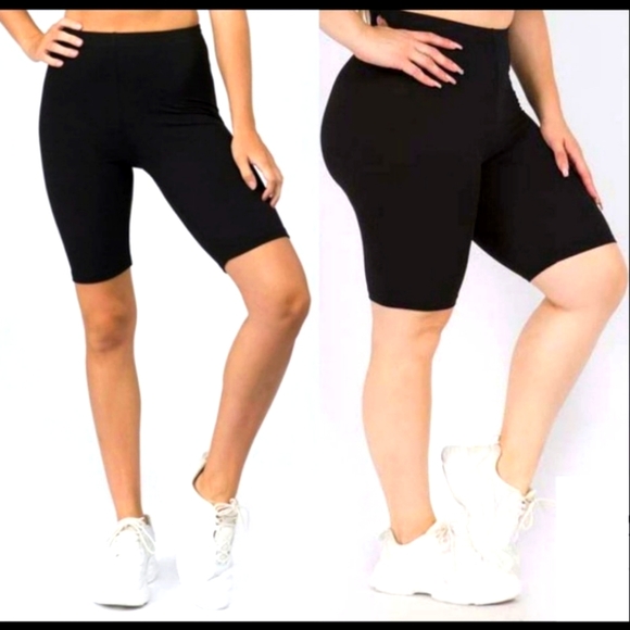 Women's Biker Shorts Black S/M L/XL XL/XXL - Picture 6 of 6